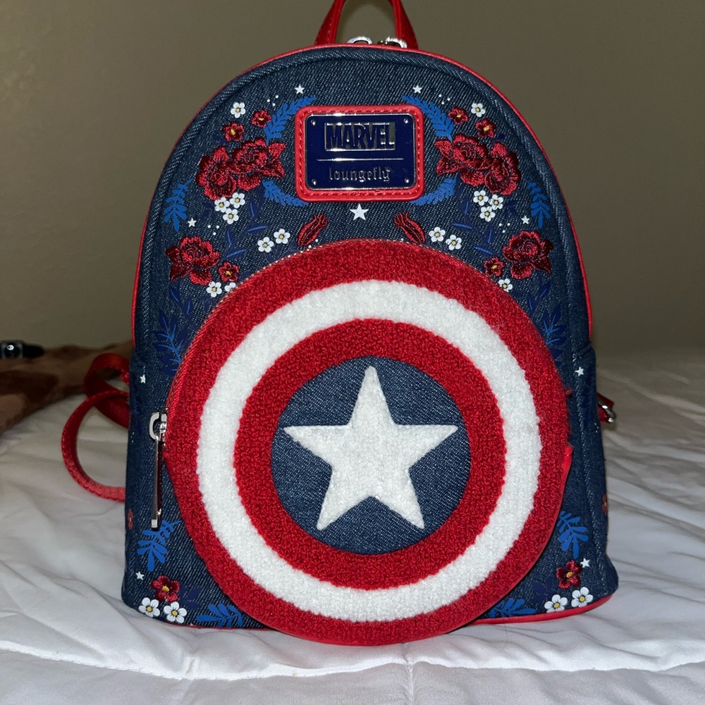 Captain America 80th Anniversary Loungefly